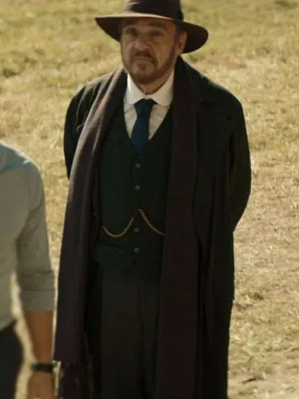 Starbright 2026 John Rhys-Davies Black Long Coat