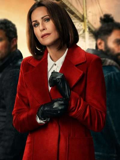 The Borderline 2026 May Ferguson Red Wool Coat