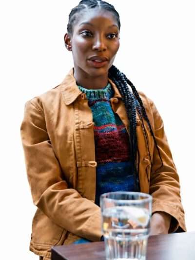 Michaela Coel The Christophers Brown Jacket