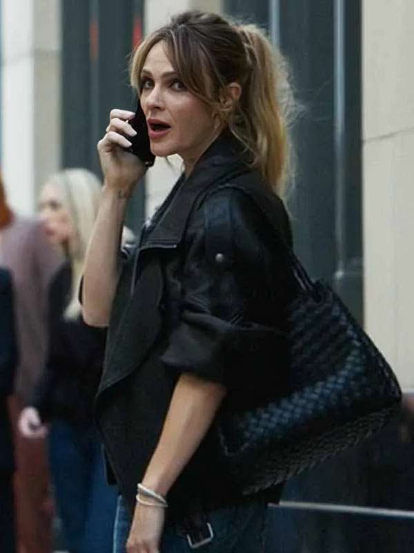Abigail Reese The Madison Black Leather Jacket