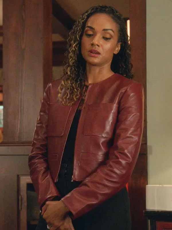 Nyla Harper The Rookie S08 Leather Jacket