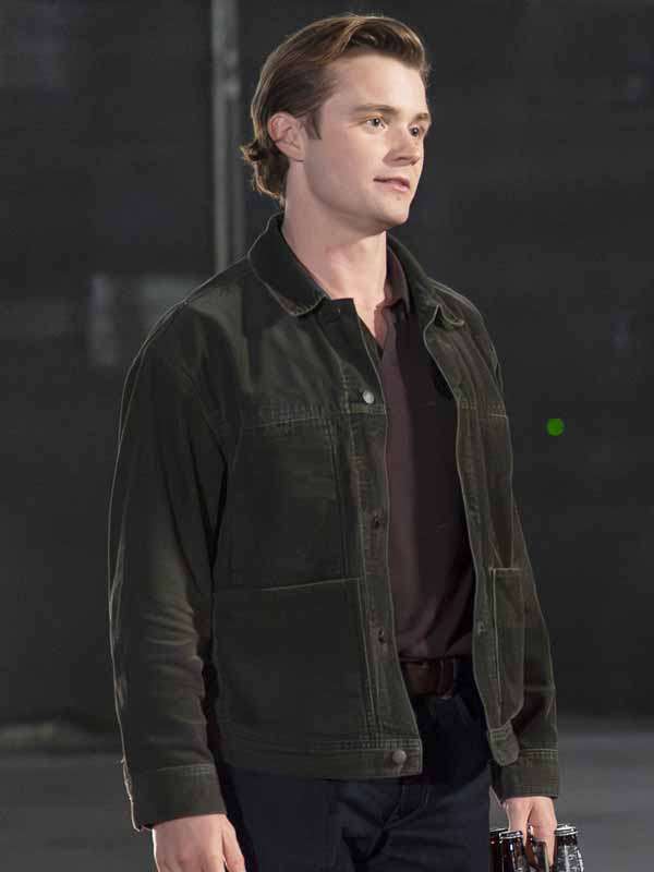 Seth Ridley The Rookie S08 Green Corduroy Jacket
