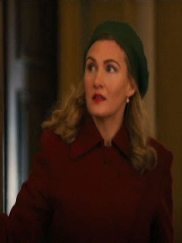 The Swedish Connection Sissela Benn Red Corduroy Coat