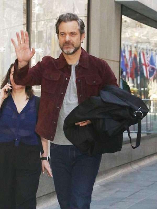 The Today Show 2026 Joshua Jackson Suede Leather Jacket