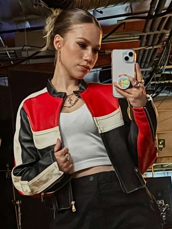 The Voice S29 Syd Millevoi Leather Biker Jacket