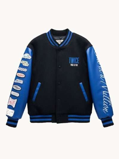 This Is For World Tour Twice Varsity Letterman Jacket