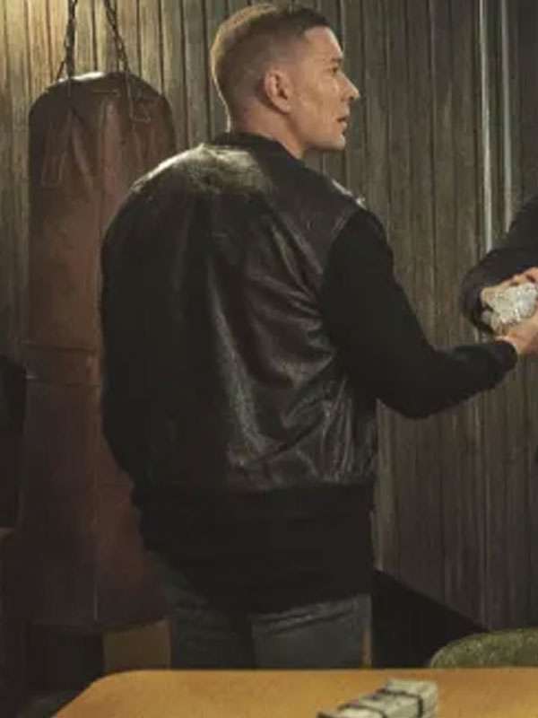 Tommy Egan Power Book IV Force S03 Black Bomber Jacket