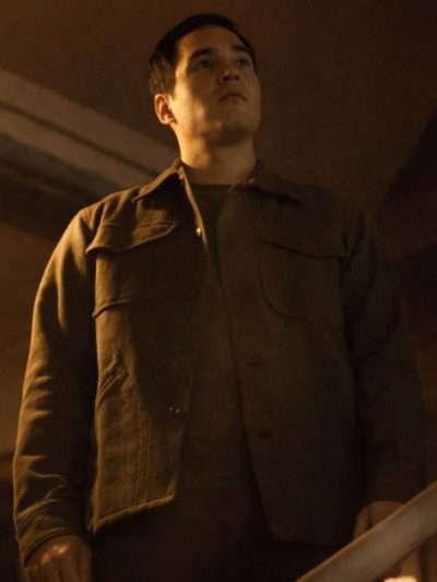 TV Series Will Trent S04 Ramón Rodríguez Green Wool Jacket