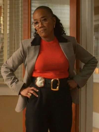 Will Trent S04 Sonja Sohn Grey Wool Blazer