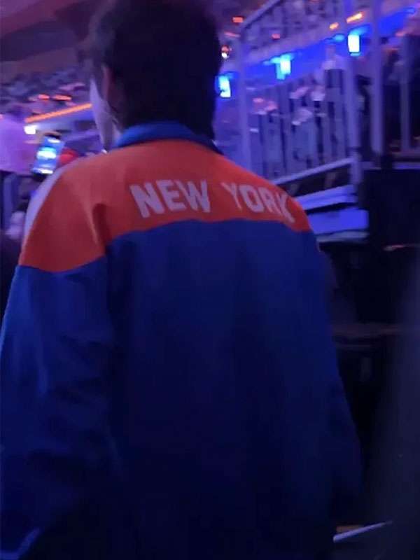 Timothée Chalamet Hawks vs Knicks Track Jacket