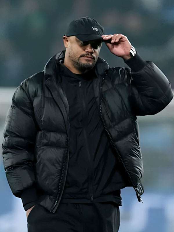Vincent Kompany Black Bomber Jacket