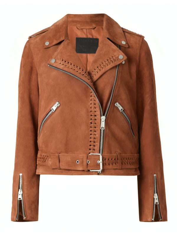 Dixie Bennings 9-1-1 Nashville Suede Leather Jacket