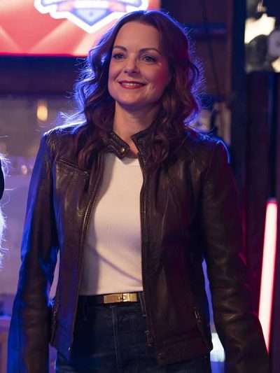 Cammie Raleigh 9-1-1 Nashville Brown Leather Jacket