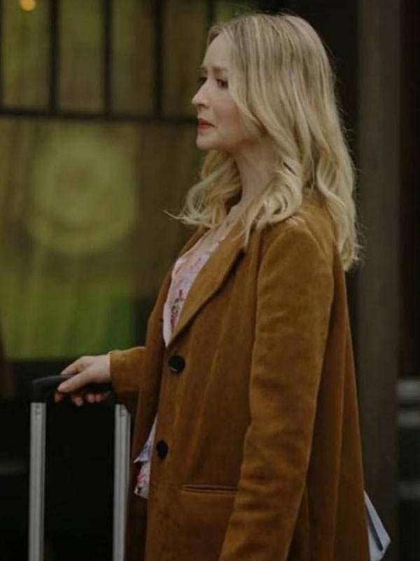 Emily Tennant A Season to Blossom Brown Coat