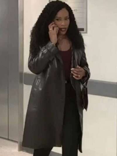 Naomi Hamilton Hawthorne Beyond the Gates S02 Leather Coat