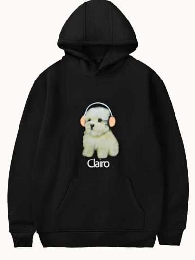 Black Dog Hoodie Clairo Style