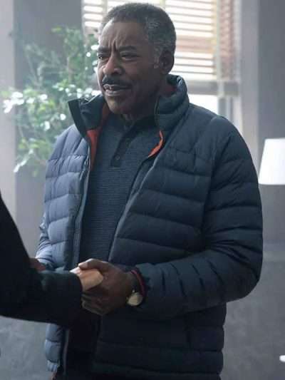 Ernie Hudson Boston Blue Puffer Jacket
