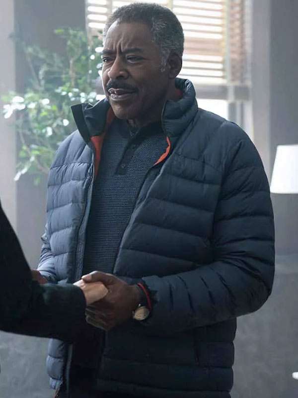 Ernie Hudson Boston Blue Puffer Jacket