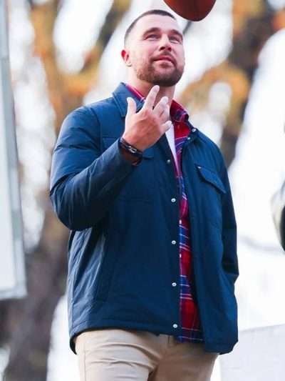 NYC 2026 Central Park Travis Kelce Jacket