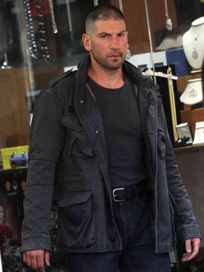 Jon Bernthal Daredevil The Punisher Grey Cotton Jacket