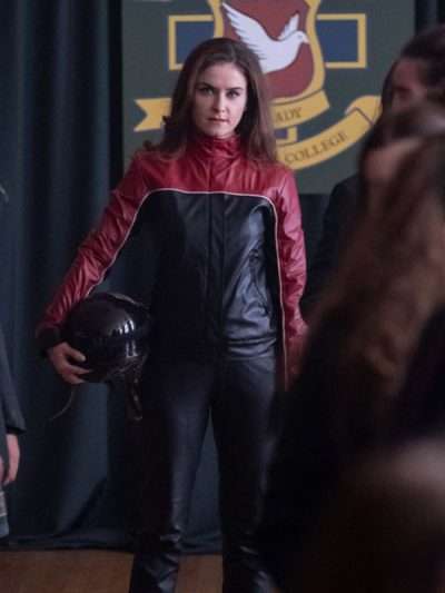 Derry Girls S02 Judith Roddy Leather Jacket