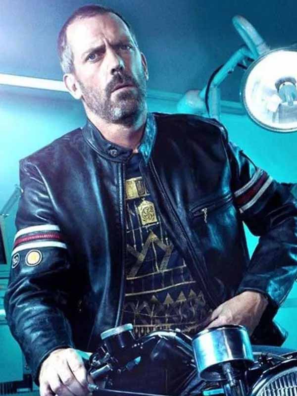 Hugh Laurie House MD Leather Jacket