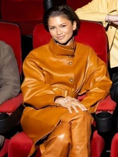 Dune Part Three Movie Event 2026 Zendaya Brown Jacket