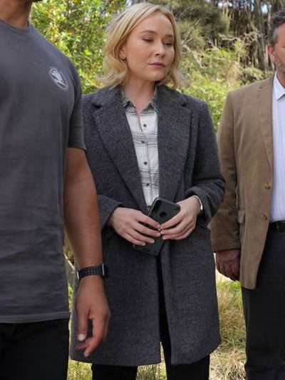 Fern Sutherland The Brokenwood Mysteries S09 Wool Coat