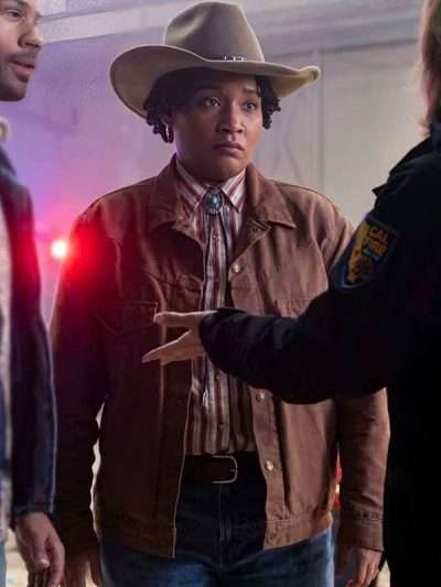Jules Latimer Fire Country S03 Brown Jacket