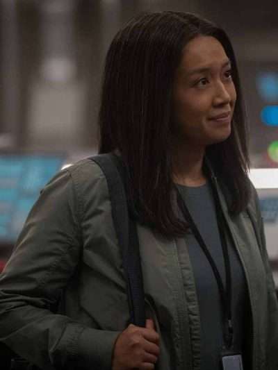 Cynthy Wu For All Mankind S05 Green Bomber Jacket