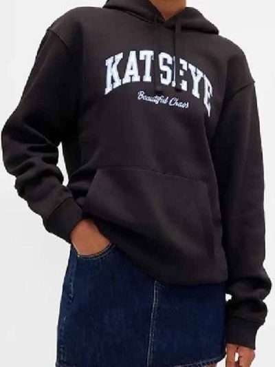 Unisex Gap Katseye Black Hoodie