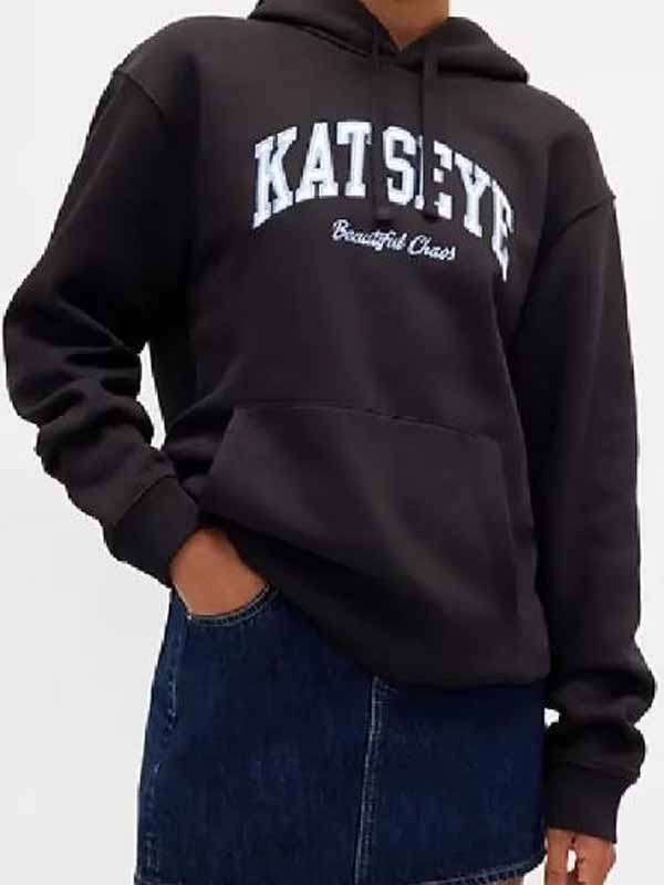 Unisex Gap Katseye Black Hoodie