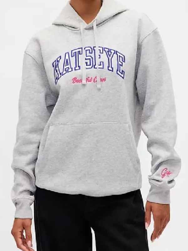 Unisex Gap Katseye Grey Hoodie