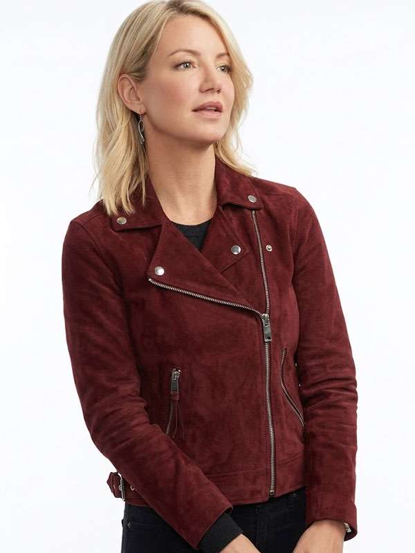 General Hospital Nina Reeves Suede Jacket