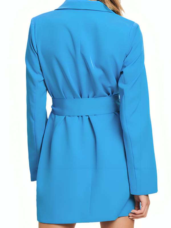 Mackenzie Booth Home and Away S38 Blue Coat