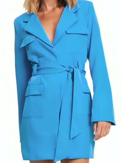 Home and Away S38 Emily Weir Blue Coat
