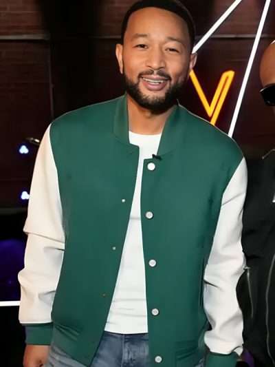 The Voice S29 John Legend Wool Varsity Jacket