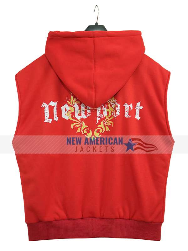 Coachella Justin Bieber Newport Red Hoodie