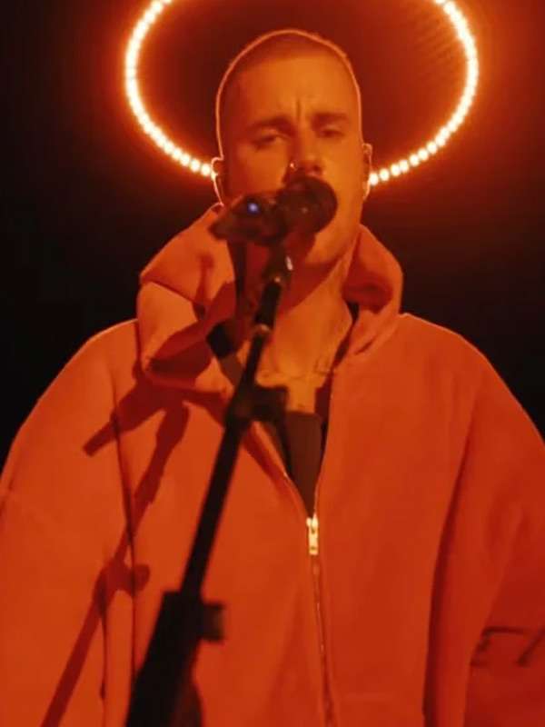 Justin Bieber Pink Hoodie Coachella 2026