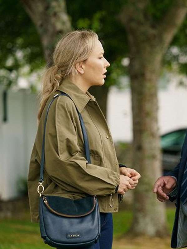 Kristin Sims The Brokenwood Mysteries S08 Khaki Cotton Jacket