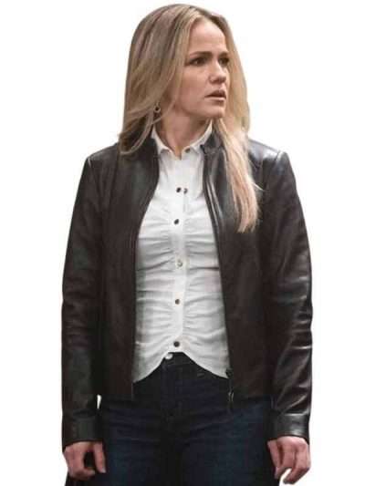 Lulu Spencer General Hospital 2026 Alexa Havins Black Leather Jacket