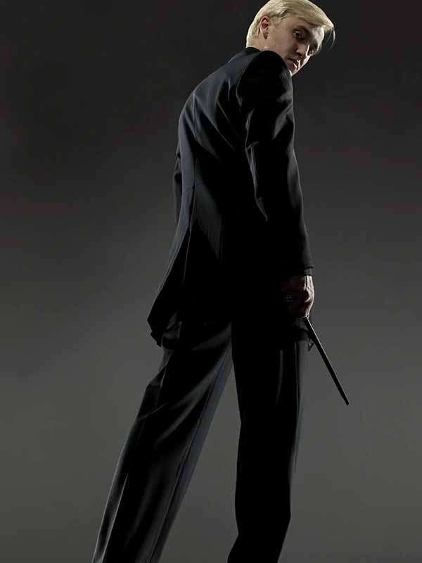 Harry Potter Draco Malfoy Black Suit