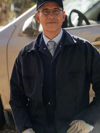 NCIS Season 23 Brian Dietzen Blue Cotton Jacket
