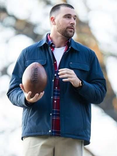 2026 Travis Kelce Blue Jacket