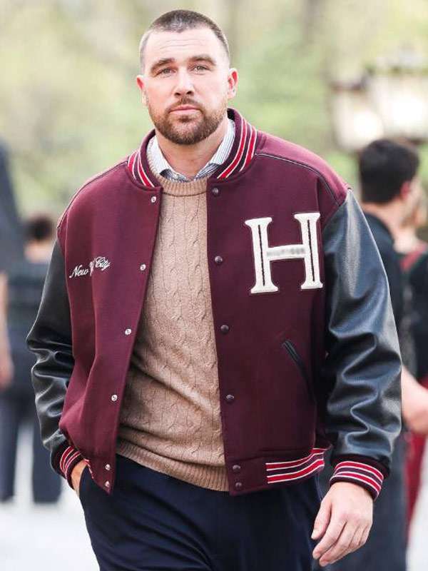 2026 Kansas City Chiefs Travis Kelce Varsity Jacket
