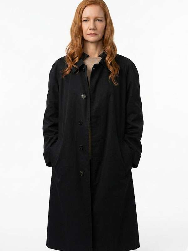Project Hail Mary 2026 Sandra Hüller Black Cotton Coat