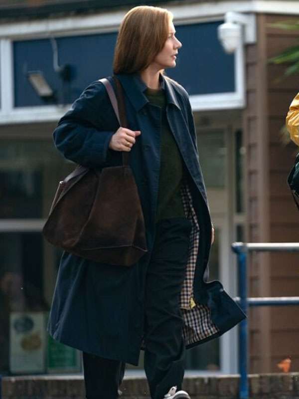 Project Hail Mary 2026 Sandra Hüller Black Trench Coat