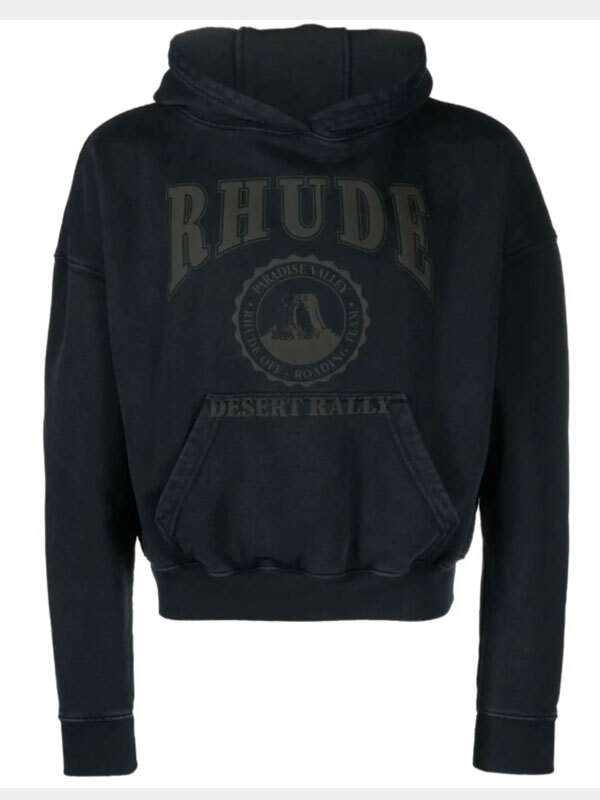 Unisex Black Rhude Desert Rally Hoodie