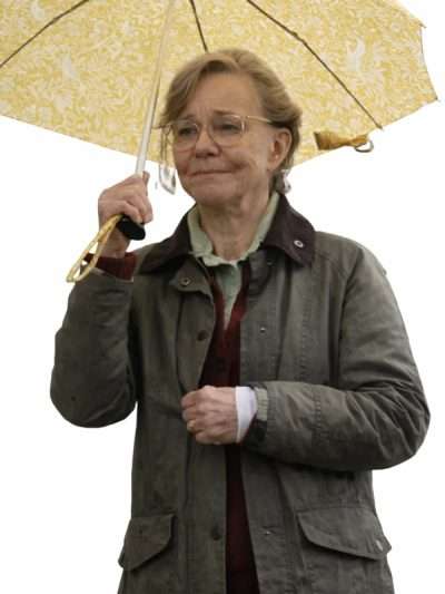 Shop Sally Field Remarkably Bright Creatures Soft Green Cotton Jacket