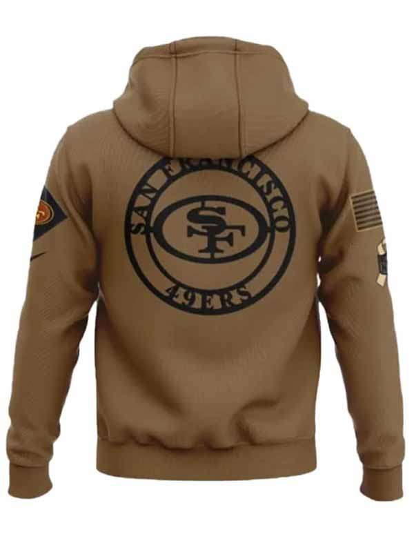 49ers Salute To Service Hoodie